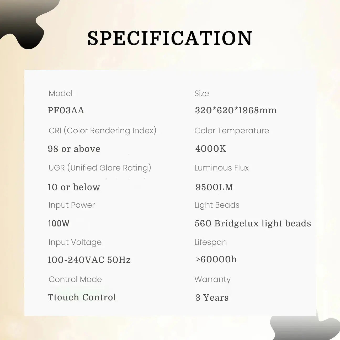 PalFish Pure Light Floor Lamp