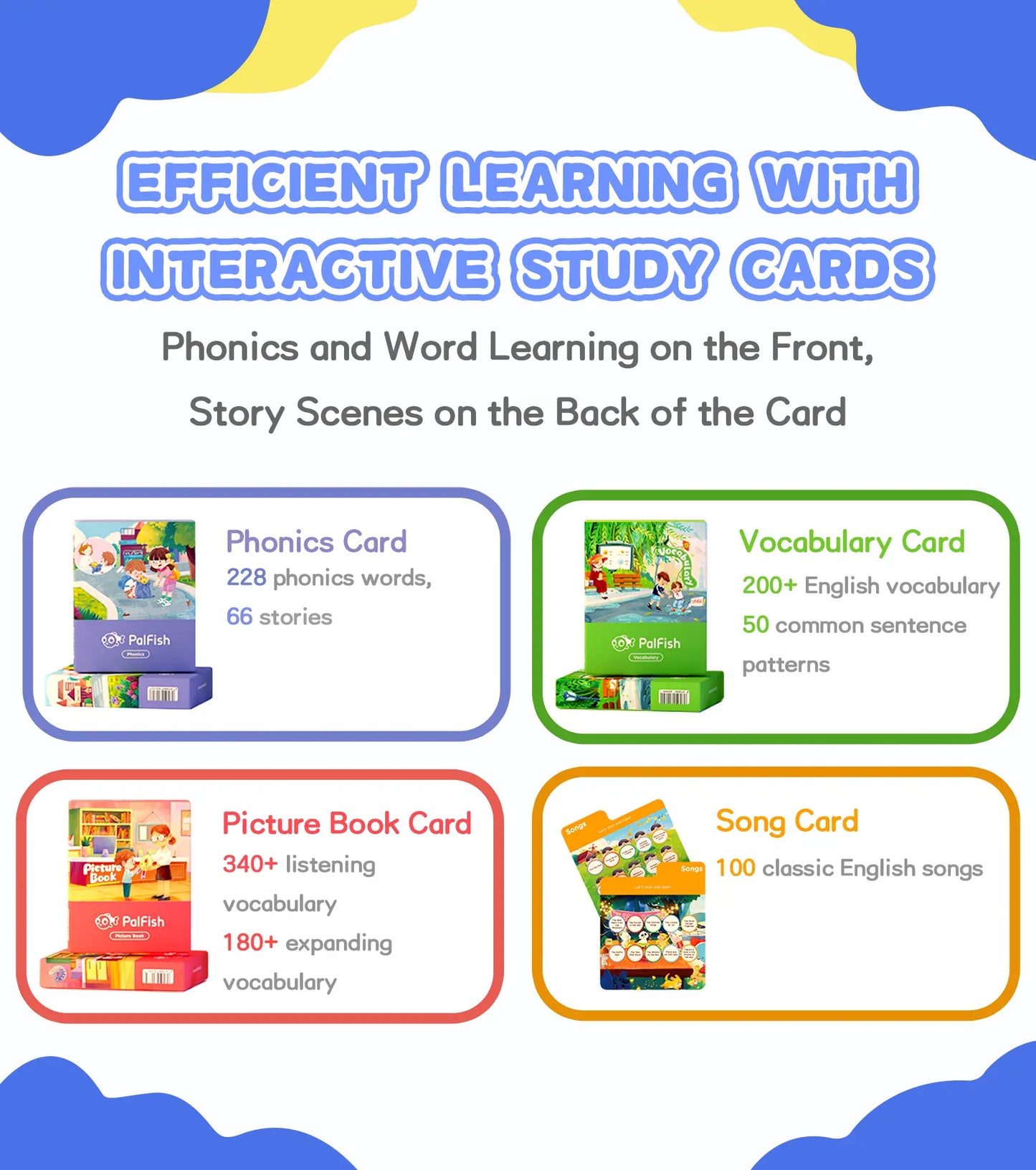 PalFish Touchscreen Talking Flash Cards