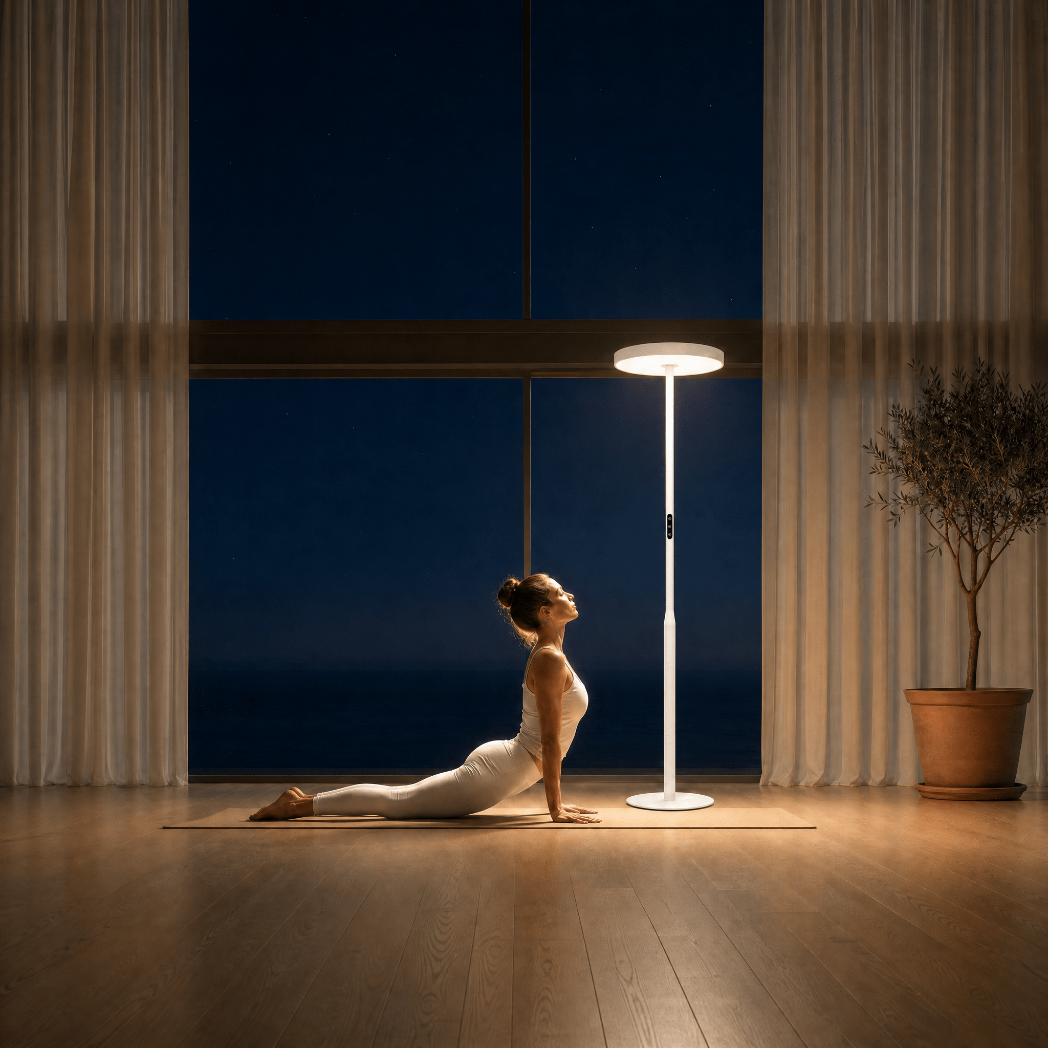 EnsoGlow Natural 10AM Daylight Floor Lamp - PalFish