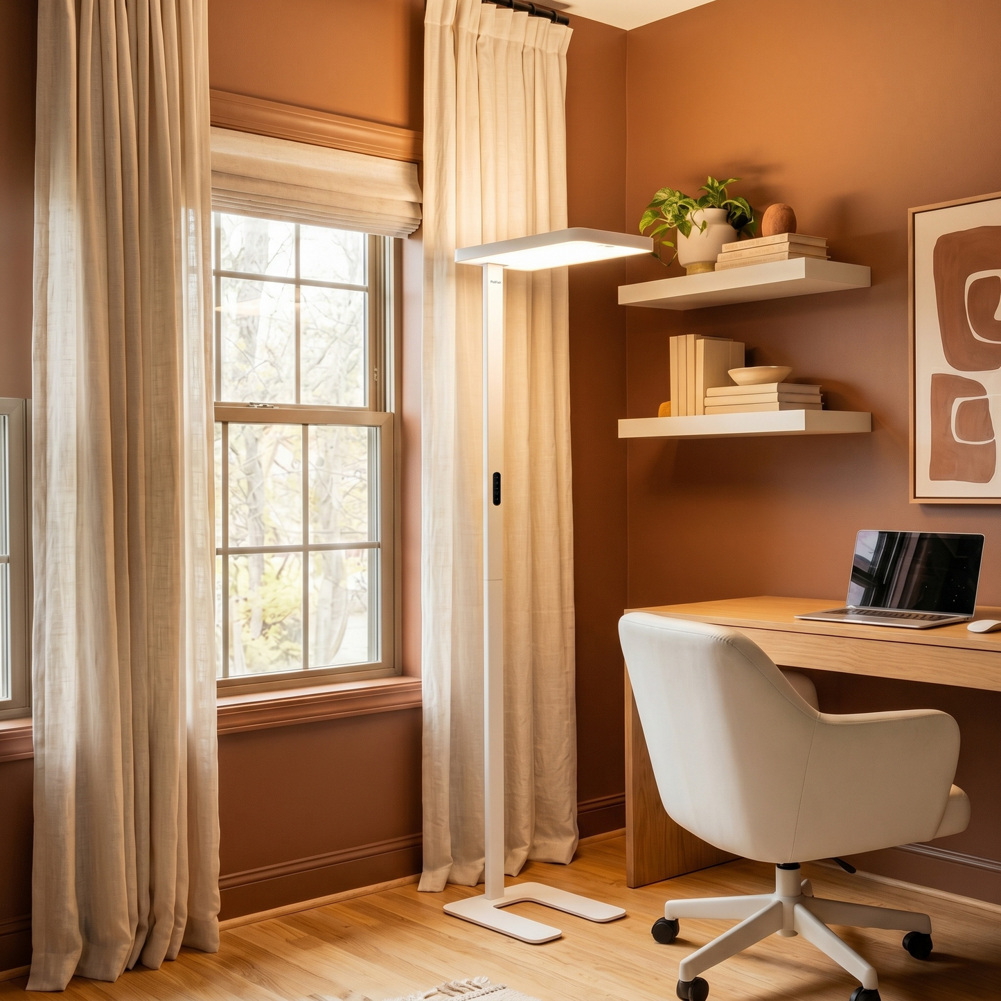 Smart Motion Sensor Pure Light Floor Lamp - PalFish