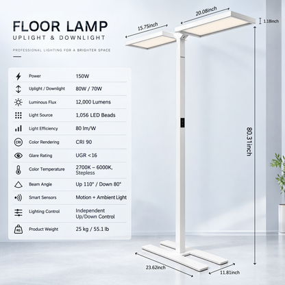 PalFish Lumora DualVision Smart Floor Lamp