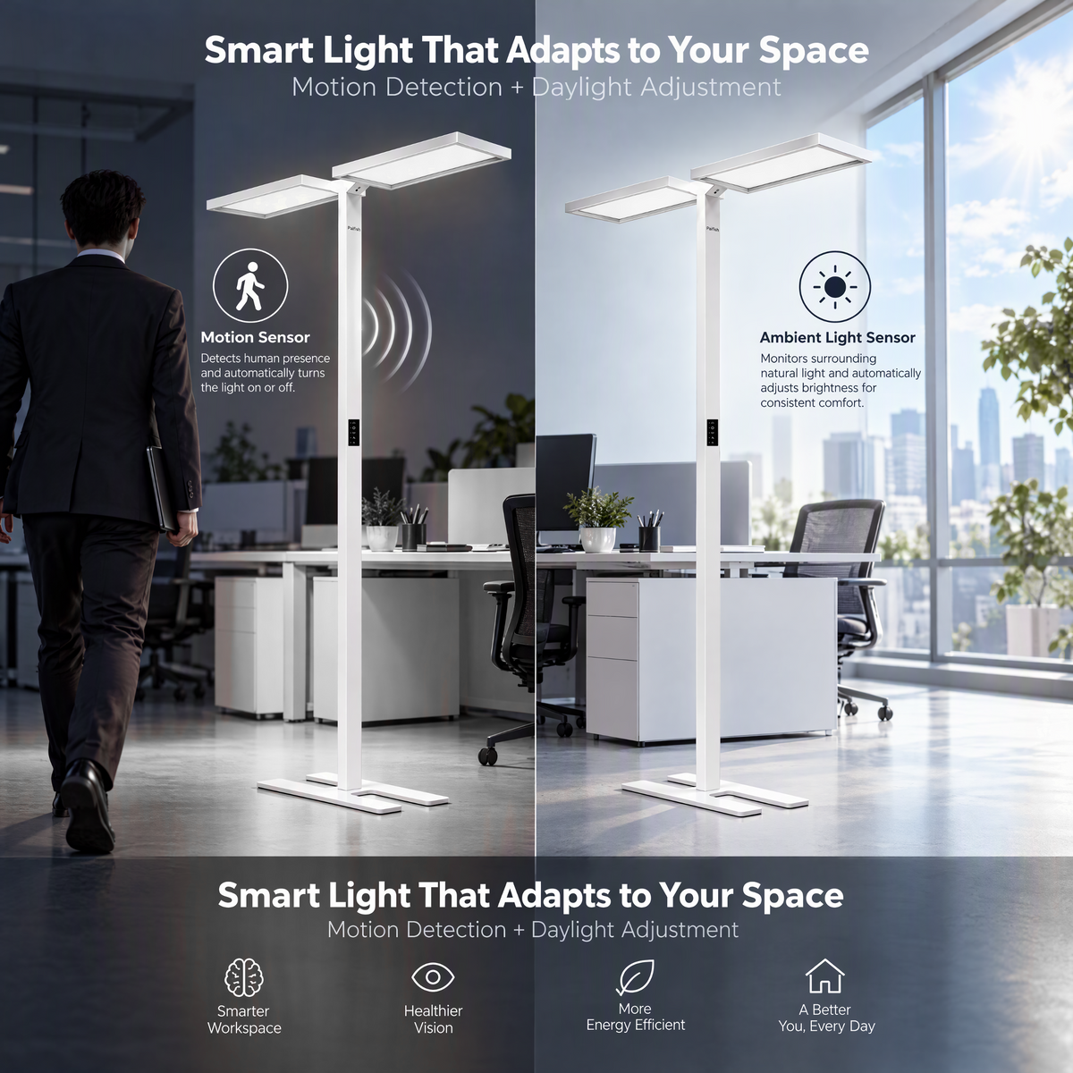 PalFish Lumora DualVision Smart Floor Lamp