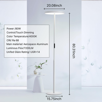 EnsoGlow Natural 10AM Daylight Floor Lamp - PalFish