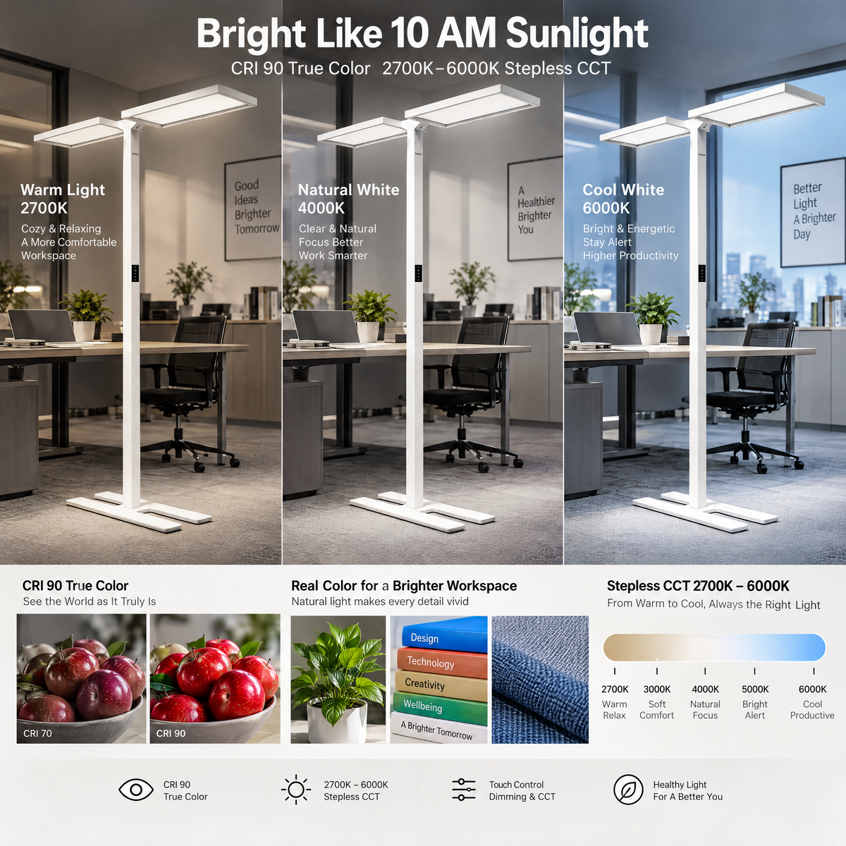 PalFish Lumora DualVision Smart Floor Lamp