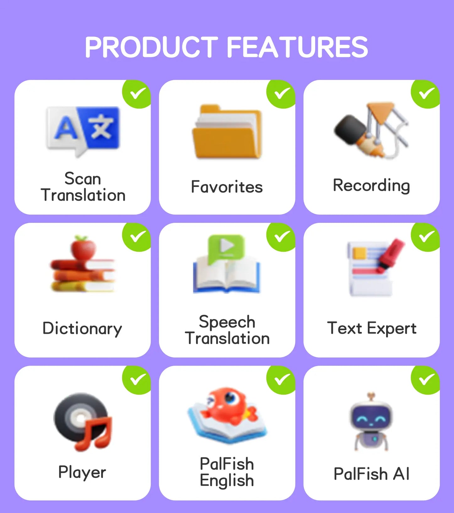 PalFish Scan Translator Pen 