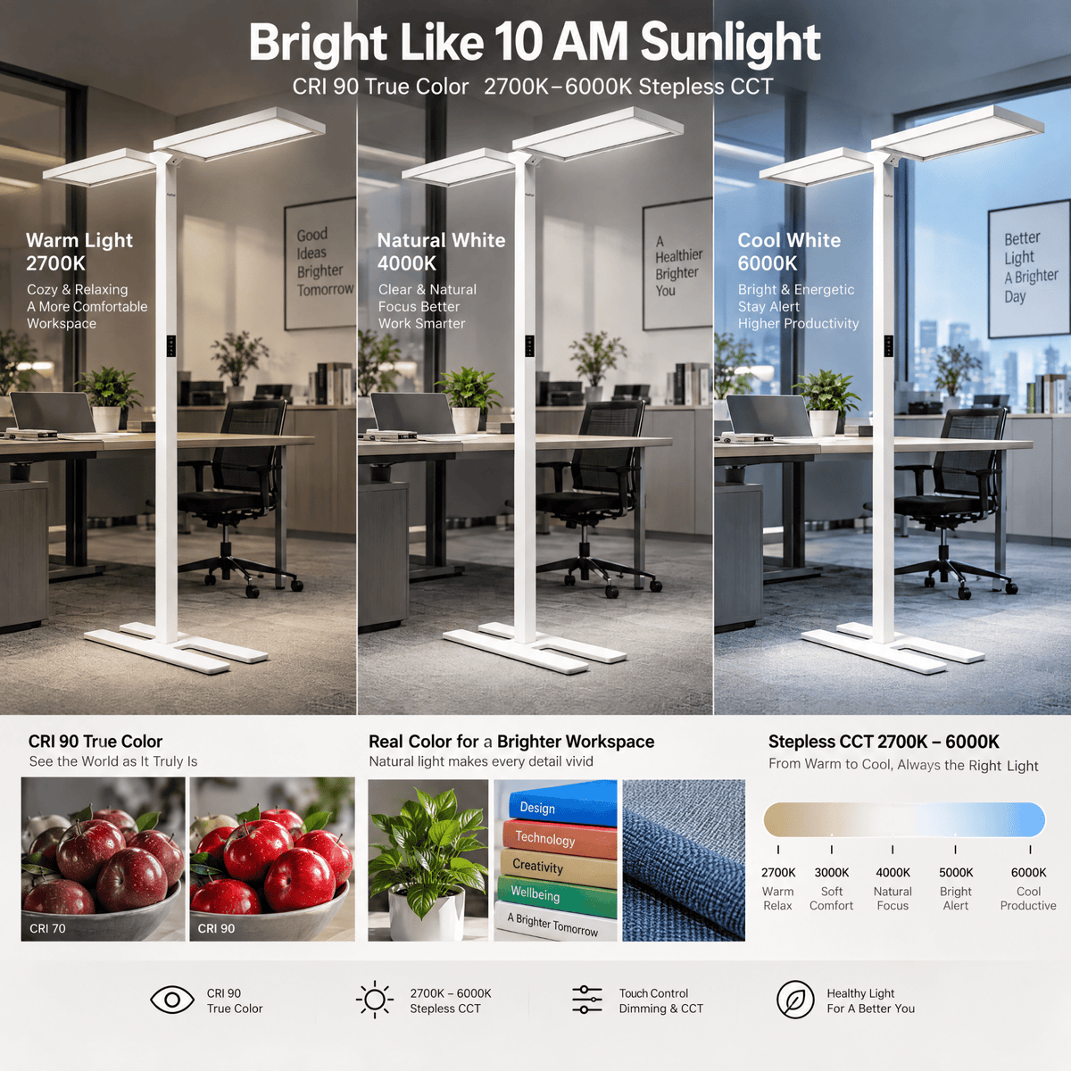 PalFish Lumora DualVision Smart Floor Lamp - PalFish