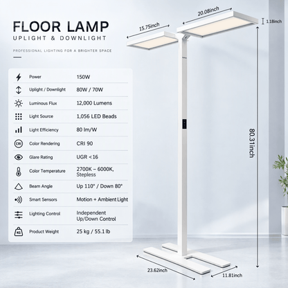 PalFish Lumora DualVision Smart Floor Lamp - PalFish