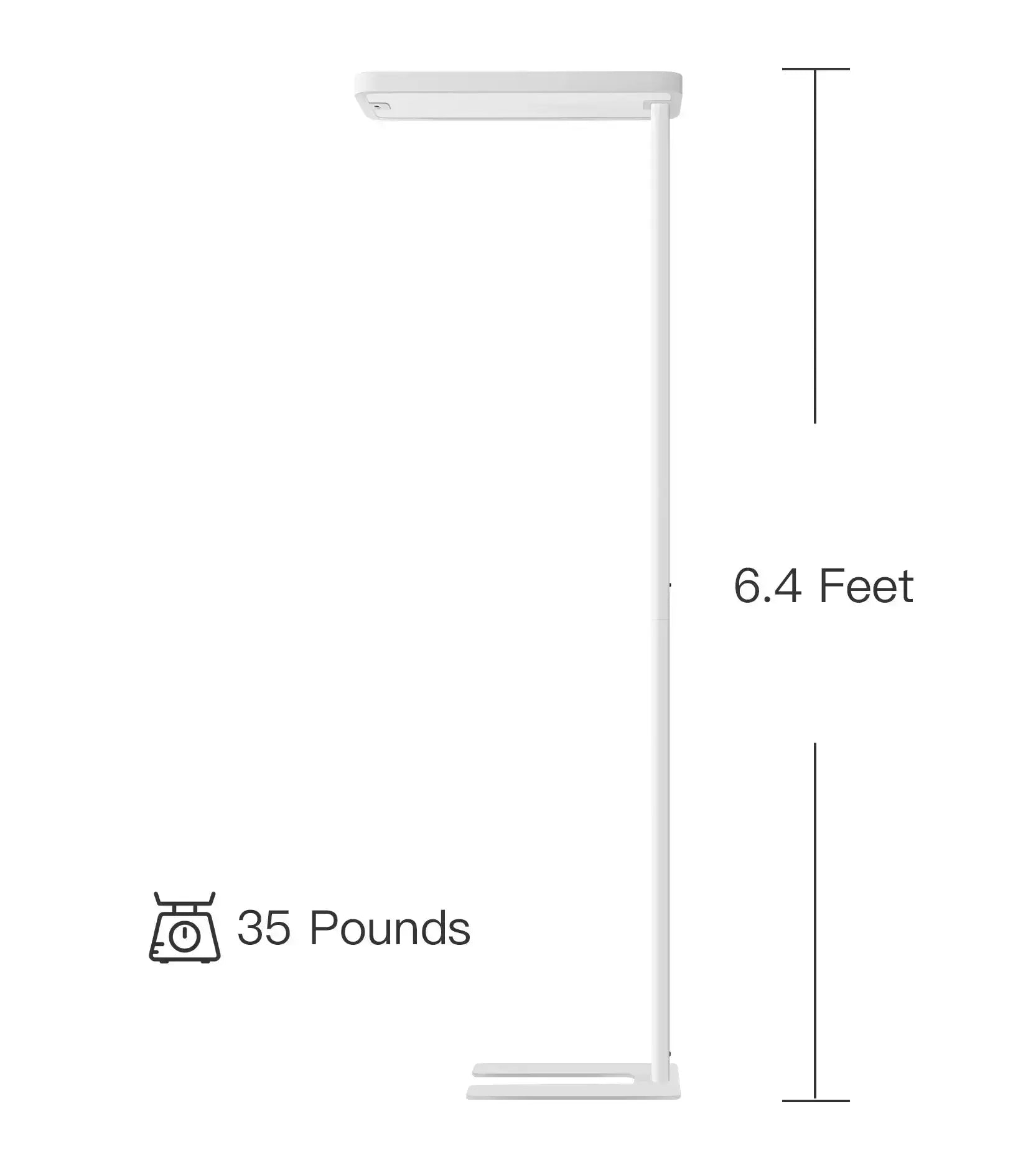 Smart Motion Sensor Pure Light Floor Lamp - PalFish