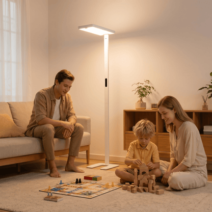 Smart Motion Sensor Pure Light Floor Lamp - PalFish
